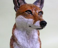 Fox sculpture