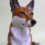 Fox sculpture