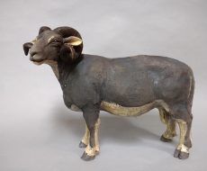 Goat sculpture